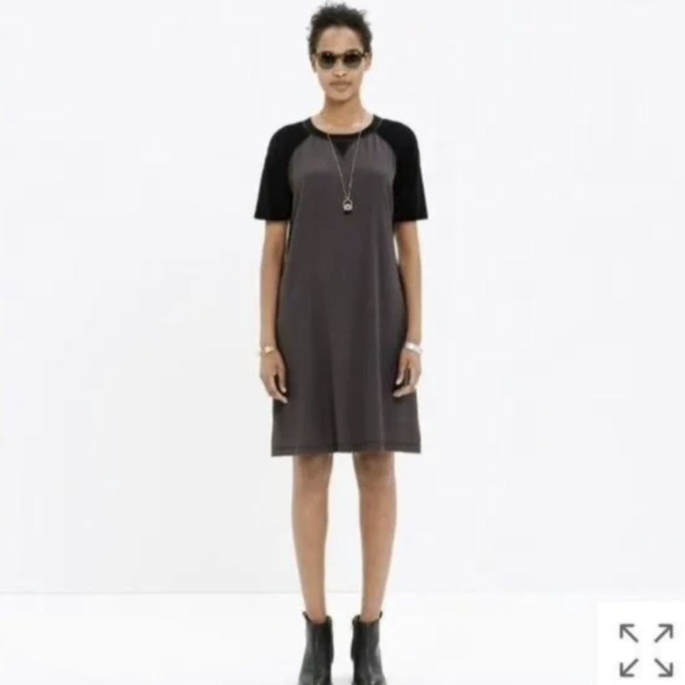 Madewell Colorblock T-shirt Dress size X-Small